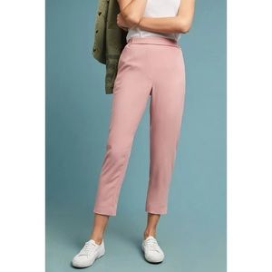 The Essential Crepe Pants Pull On Trouser by Anthropologie